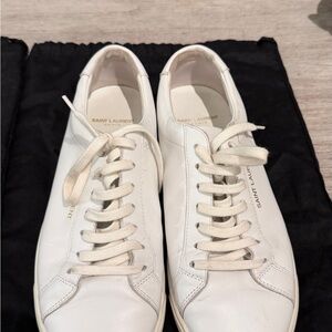 Saint Laurent Classic White Andy Sneaker